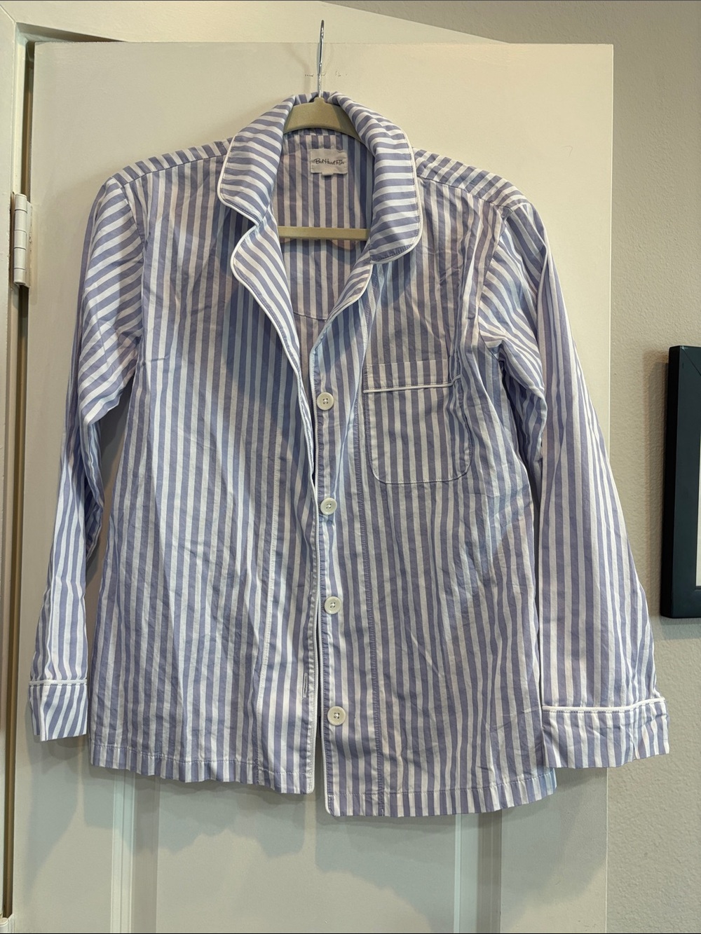 Bedhead Lavender & White Striped PJ Set- Classic Pajama Style